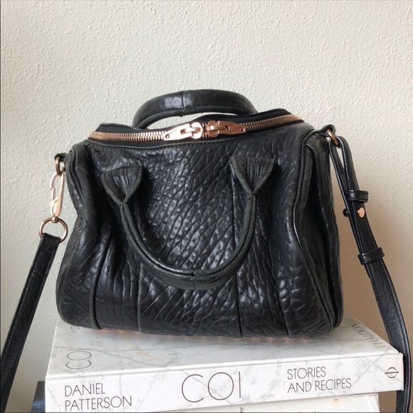Alexander Wang Handbags - Alexander Wang Rosegold Rockie Satchel